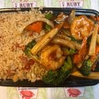 Best C20. Shrimp with Garlic Sauce (Dinner Combo) in Manchester, CT