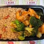 Best C19. Shrimp with Broccoli (Dinner Combo) in Manchester, CT