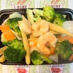 Best D 6. Steamed Shrimp with Mixed Vegetable in Manchester, CT