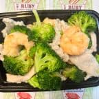 Best D 7. Steamed Chicken & Shrimp with Broccoli in Manchester, CT